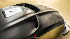 BMW M3CS M3C M3 G80 G81 2021-ON & M4CSL M4CS M4C M4 G82 G83 2021-ON with Aftermarket Parts - ART Vented Transparent Glass V2 Hood Bonnet Dry Pre-preg Carbon Fiber from ArmorExtend