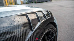 BMW M3 G80 G81 2021 2022 2023 2024 & M4 G82 G83 2021 2022 2023 2024 with Aftermarket Parts - AE Style Front Fenders Pre-preg Carbon Fiber from ArmorExtend
