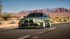 BMW M3 G80 G81 2021 2022 2023 2024 & M4 G82 G83 2021 2022 2023 2024 with Aftermarket Parts - AE V2 Style Front Canards Carbon Fiber from ArmorExtend