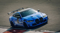 BMW M3 G80 G81 2021 2022 2023 2024 & M4 G82 G83 2021 2022 2023 2024 with Aftermarket Parts - AE V2 Style Front Canards Carbon Fiber from ArmorExtend