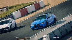 BMW M3 G80 G81 2021 2022 2023 2024 & M4 G82 G83 2021 2022 2023 2024 with Aftermarket Parts - AE Style Side Skirts Carbon Fiber from ArmorExtend