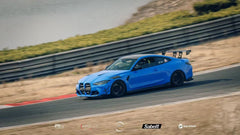 BMW M3 G80 G81 2021 2022 2023 2024 & M4 G82 G83 2021 2022 2023 2024 with Aftermarket Parts - AE Style Side Skirts Carbon Fiber from ArmorExtend