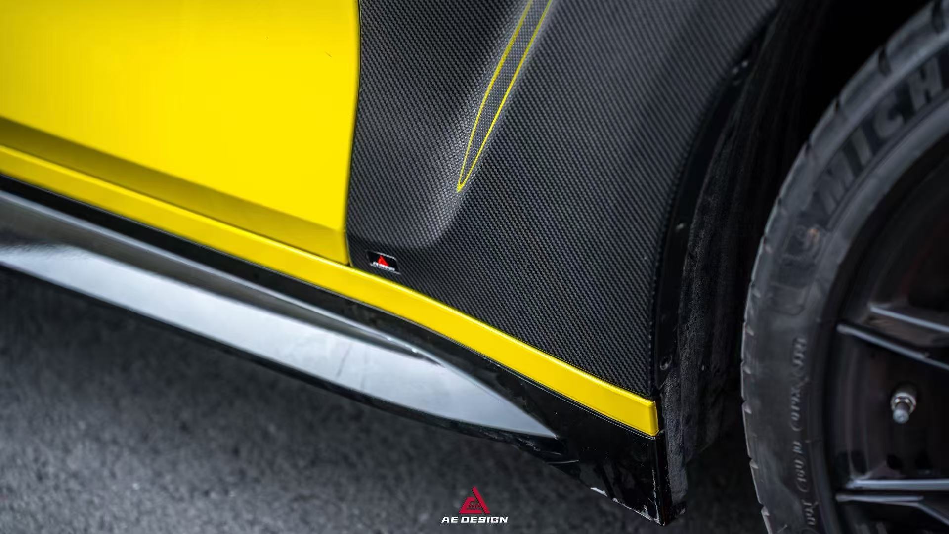 BMW M3 G80 G81 2021 2022 2023 2024 & M4 G82 G83 2021 2022 2023 2024 with Aftermarket Parts - AE Style Front Fenders Carbon Fiber from?ArmorExtend