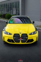 BMW M3 G80 G81 2021 2022 2023 2024 & M4 G82 G83 2021 2022 2023 2024 with Aftermarket Parts - AE Style Front Fenders Carbon Fiber from ArmorExtend