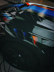 BMW M3 G80 G81 2021 2022 2023 2024 & M4 G82 G83 2021 2022 2023 2024 with Aftermarket Parts - AE Style Front Fenders Pre-preg Carbon Fiber from ArmorExtend