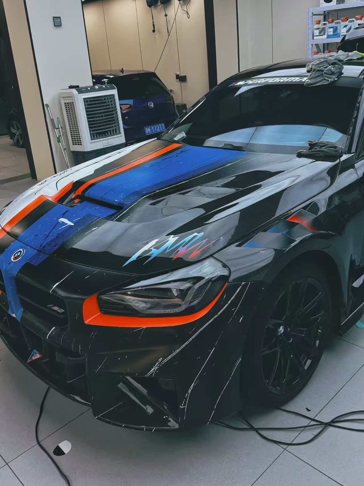 BMW M3 G80 G81 2021 2022 2023 2024 & M4 G82 G83 2021 2022 2023 2024 with Aftermarket Parts - AE Style Front Fenders Pre-preg Carbon Fiber from ArmorExtend