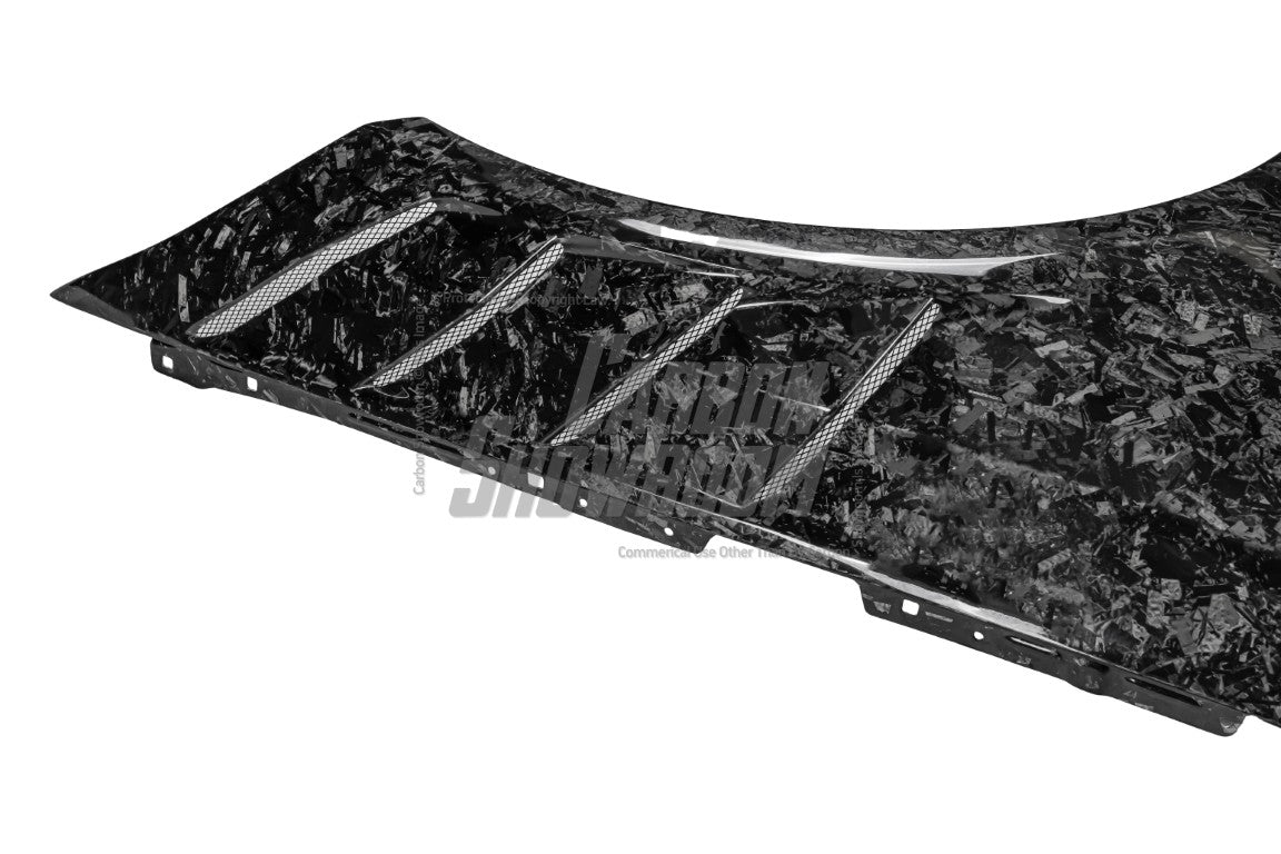 BMW M3 G80 G81 2021 2022 2023 2024 & M4 G82 G83 2021 2022 2023 2024 with Aftermarket Parts - AE Style Front Fenders Carbon Fiber from ArmorExtend