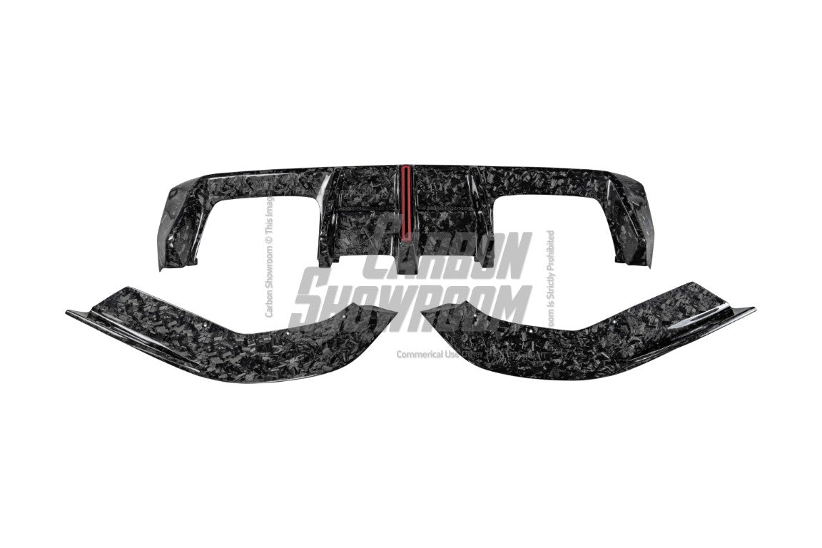 BMW M4 G82 2021 2022 2023 2024 & 4 Series G22 430i M440i 2020 2021 2022 2023 2024 with Aftermarket Parts - ART V2 Style Fiber Rear Wing Carbon Fiber from Pre-preg ArmorExtend