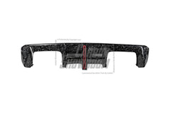 BMW M4 G82 2021 2022 2023 2024 & 4 Series G22 430i M440i 2020 2021 2022 2023 2024 with Aftermarket Parts - ART V2 Style Fiber Rear Wing Carbon Fiber from Pre-preg ArmorExtend