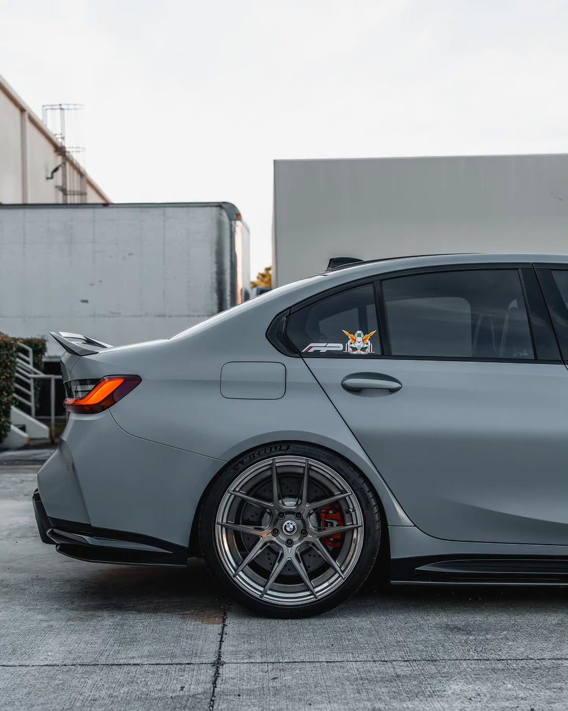BMW M3 G80 G81 2021 2022 2023 2024 & M4 G82 G83 2021 2022 2023 2024 with Aftermarket Parts - AE V2 Style Rear Diffuser & Canards Carbon Fiber from ArmorExtend