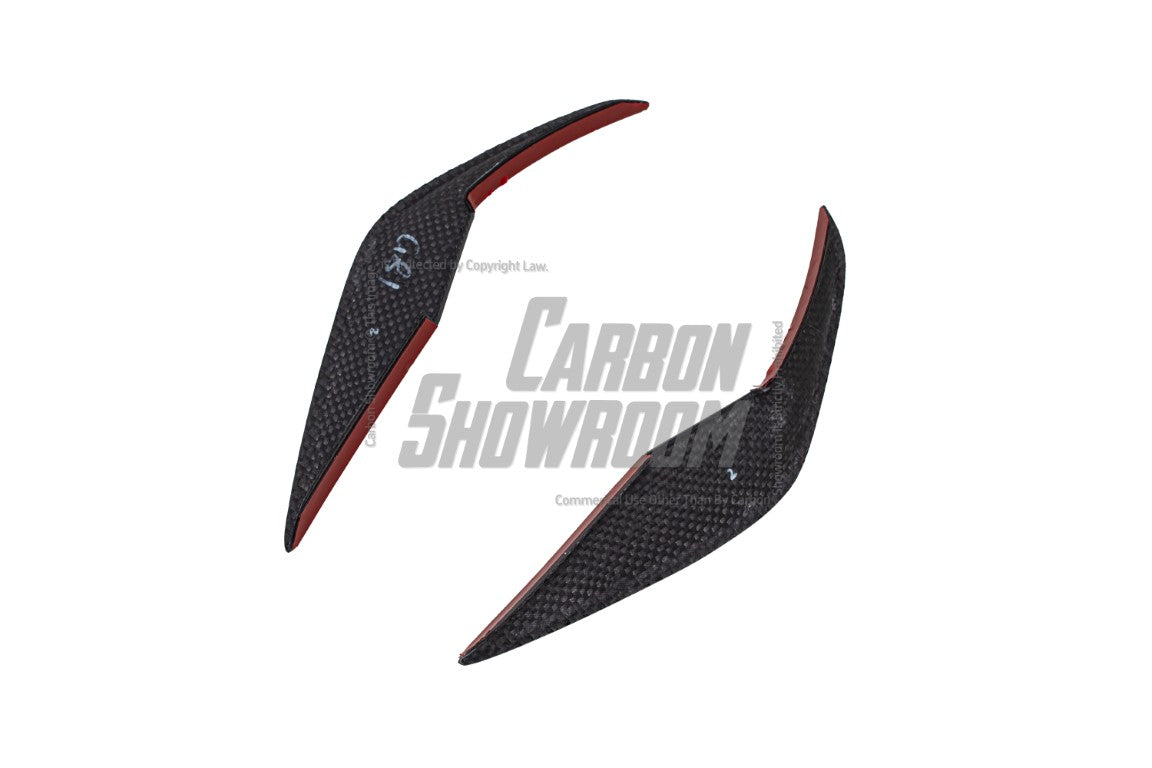 BMW M3 G80 G81 2021 2022 2023 2024 & M4 G82 G83 2021 2022 2023 2024 with Aftermarket Parts - AE Style Front Canards Carbon Fiber from ArmorExtend