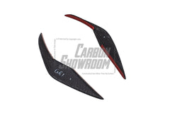 BMW M3 G80 G81 2021 2022 2023 2024 & M4 G82 G83 2021 2022 2023 2024 with Aftermarket Parts - AE Style Front Canards Carbon Fiber from ArmorExtend