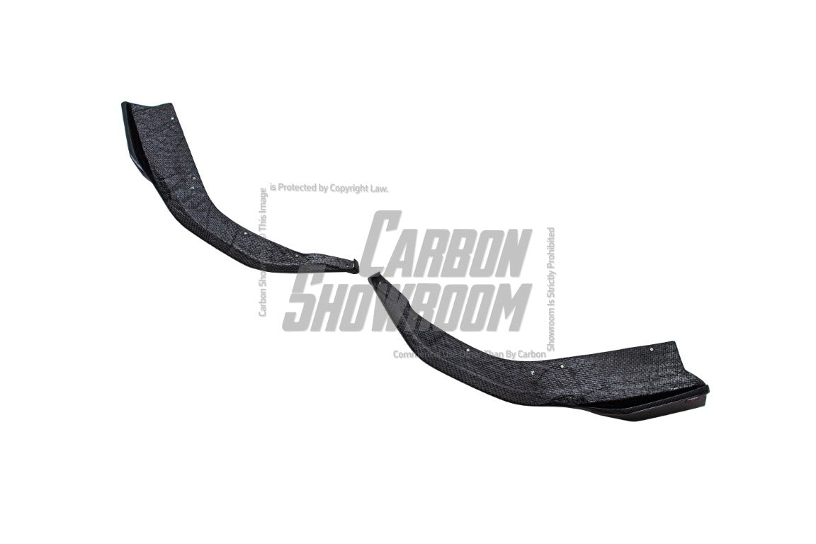 BMW M3 G80 G81 2021 2022 2023 2024 M4 G82 G83 2021 2022 2023 2024 with Aftermarket Parts - AE Style Rear Diffuser & Canards Carbon Fiber from ArmorExtend