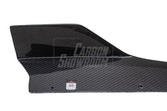 BMW M3 G80 G81 2021 2022 2023 2024 M4 G82 G83 2021 2022 2023 2024?with Aftermarket Parts - AE Style?Rear Diffuser & Canards?Carbon Fiber from ArmorExtend