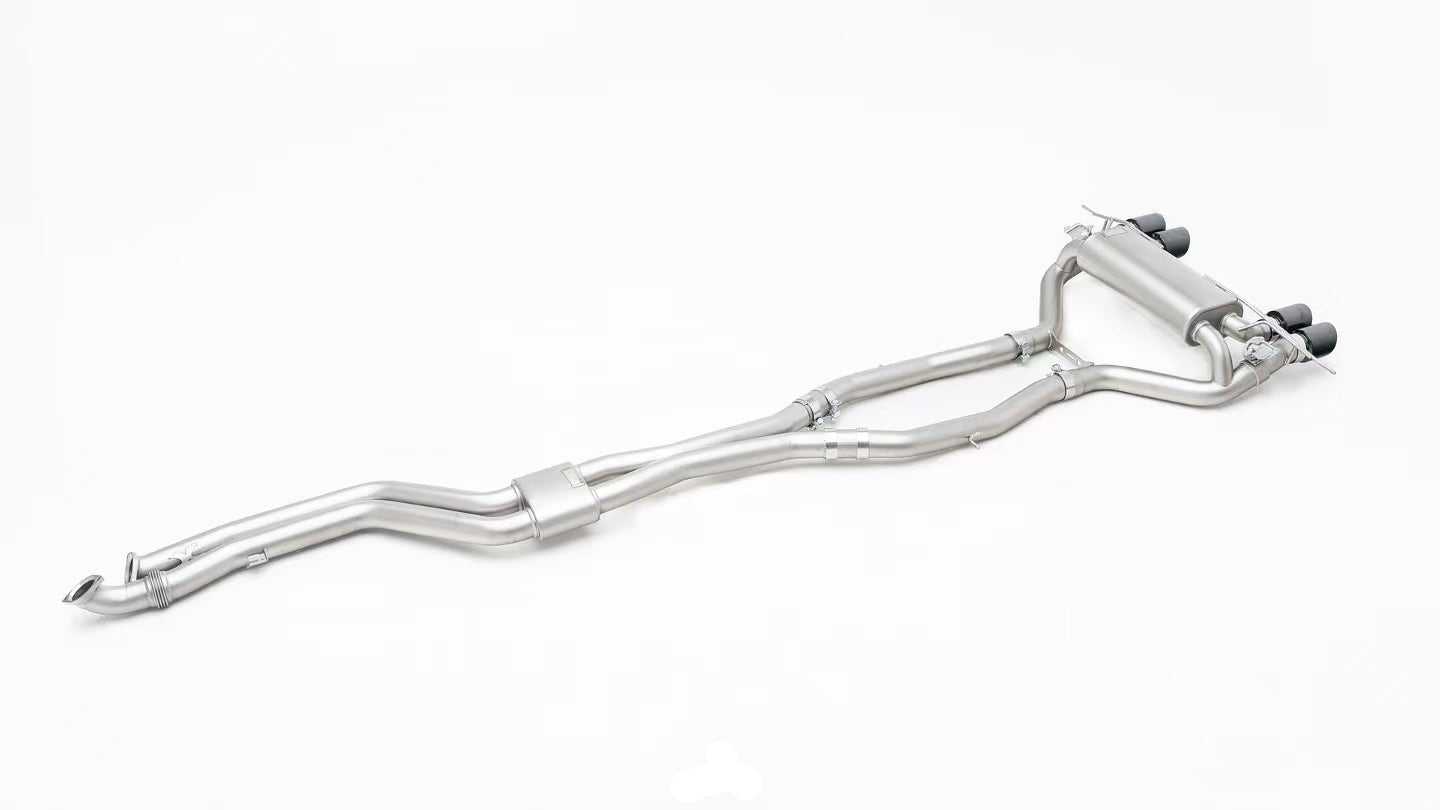 BMW M3 G80 G81 & M4 G82 G83 2021-ON (3.0T) with Aftermarket Parts - Catback Exhaust with Valve Stainless Steel / Titanium from ArmorExtend