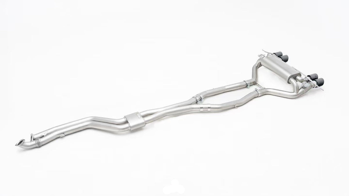 BMW M3 G80 G81 & M4 G82 G83 2021-ON (3.0T) with Aftermarket Parts - Catback Exhaust with Valve Stainless Steel / Titanium from ArmorExtend