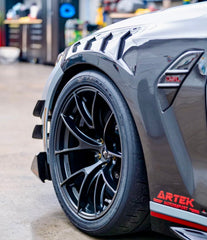 BMW M3 G80 G81 2021 2022 2023 2024 & M4 G82 G83 2021 2022 2023 2024 with Aftermarket Parts - AE Style Front Fenders Carbon Fiber from ArmorExtend