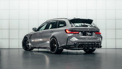 BMW M3 G80 G81 2021 2022 2023 2024 & M4 G82 G83 2021 2022 2023 2024 with Aftermarket Parts - AE Style Front Fenders Carbon Fiber from ArmorExtend