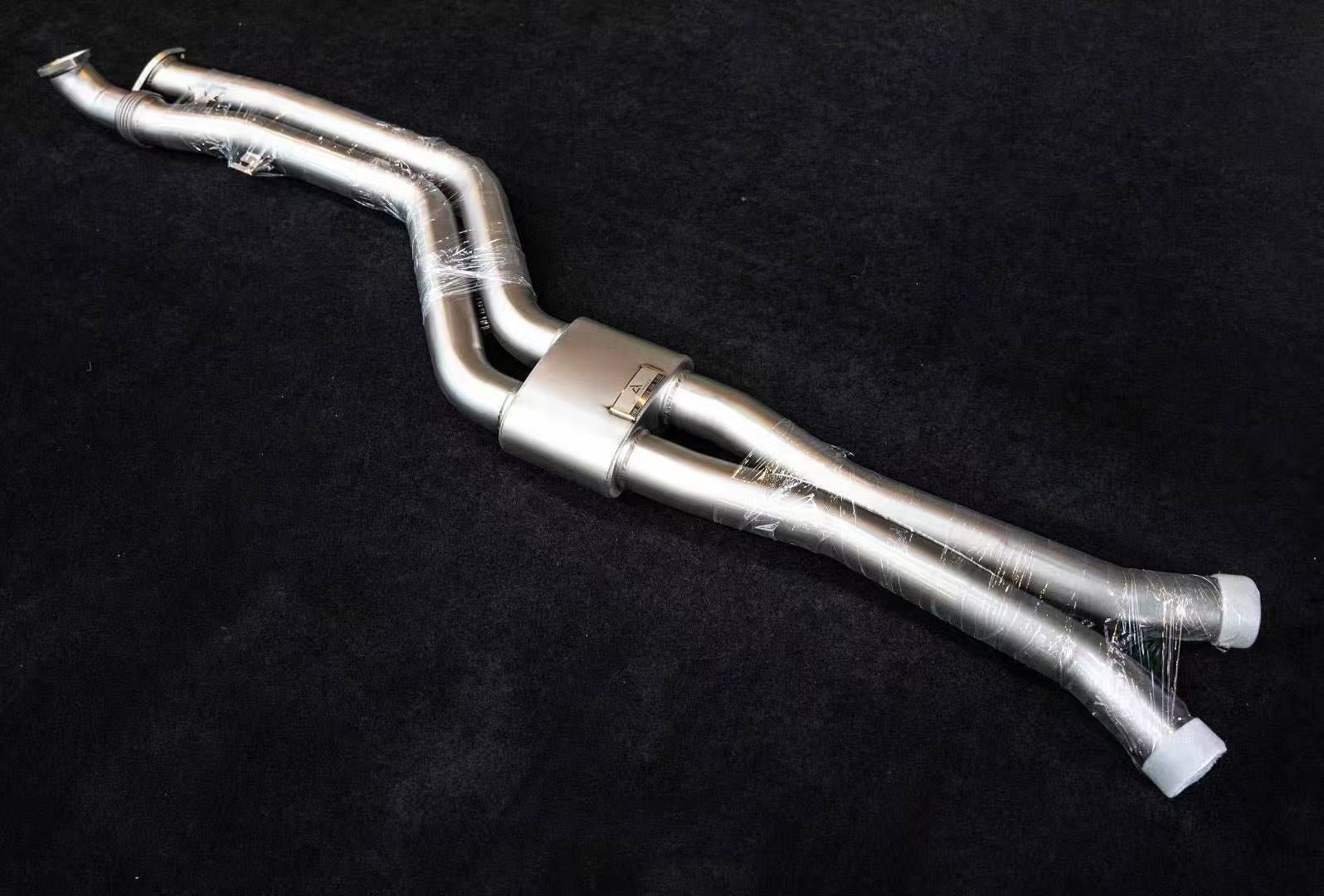 BMW M3 G80 G81 & M4 G82 G83 2021-ON (3.0T) with Aftermarket Parts - Midpipe Exhaust Stainless Steel / Titanium from ArmorExtend