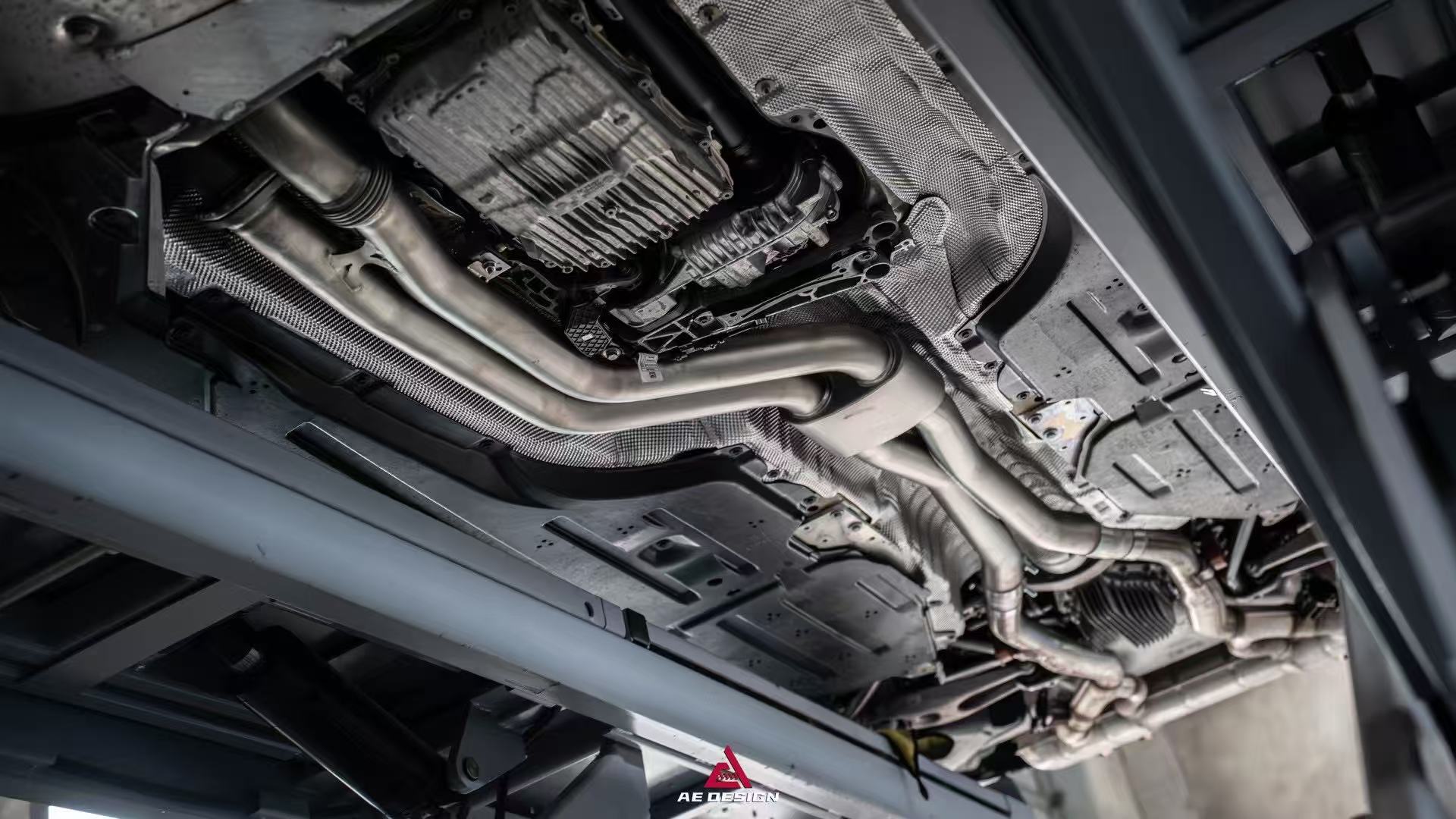 BMW M3 G80 G81 & M4 G82 G83 2021-ON (3.0T) with Aftermarket Parts - Midpipe Exhaust Stainless Steel / Titanium from ArmorExtend