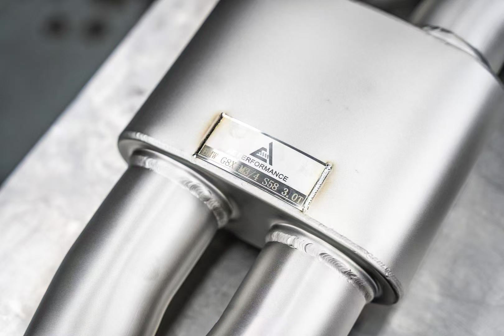 BMW M3 G80 G81 & M4 G82 G83 2021-ON (3.0T) with Aftermarket Parts - Midpipe Exhaust Stainless Steel / Titanium from ArmorExtend