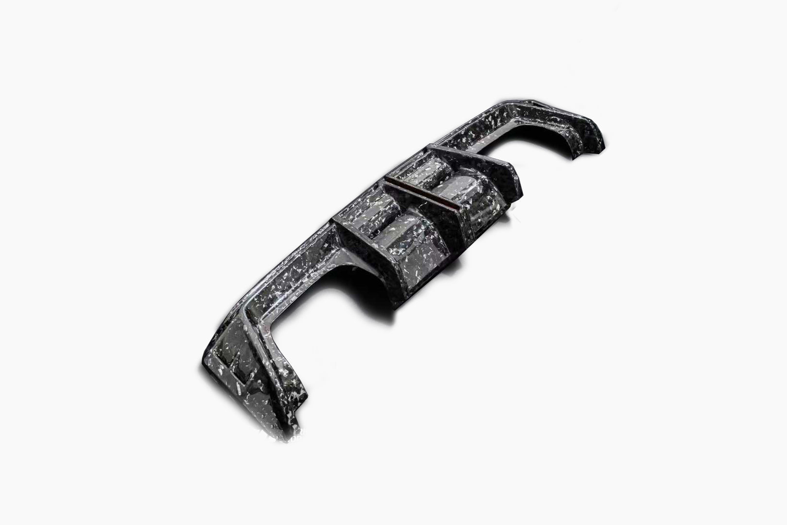 BMW M3 G80 G81 & M4 G82 G83 2021-ON with Aftermarket Parts - V3 Rear Diffuser & Rear Canards Dry Pre-preg Carbon Fiber from ArmorExtend