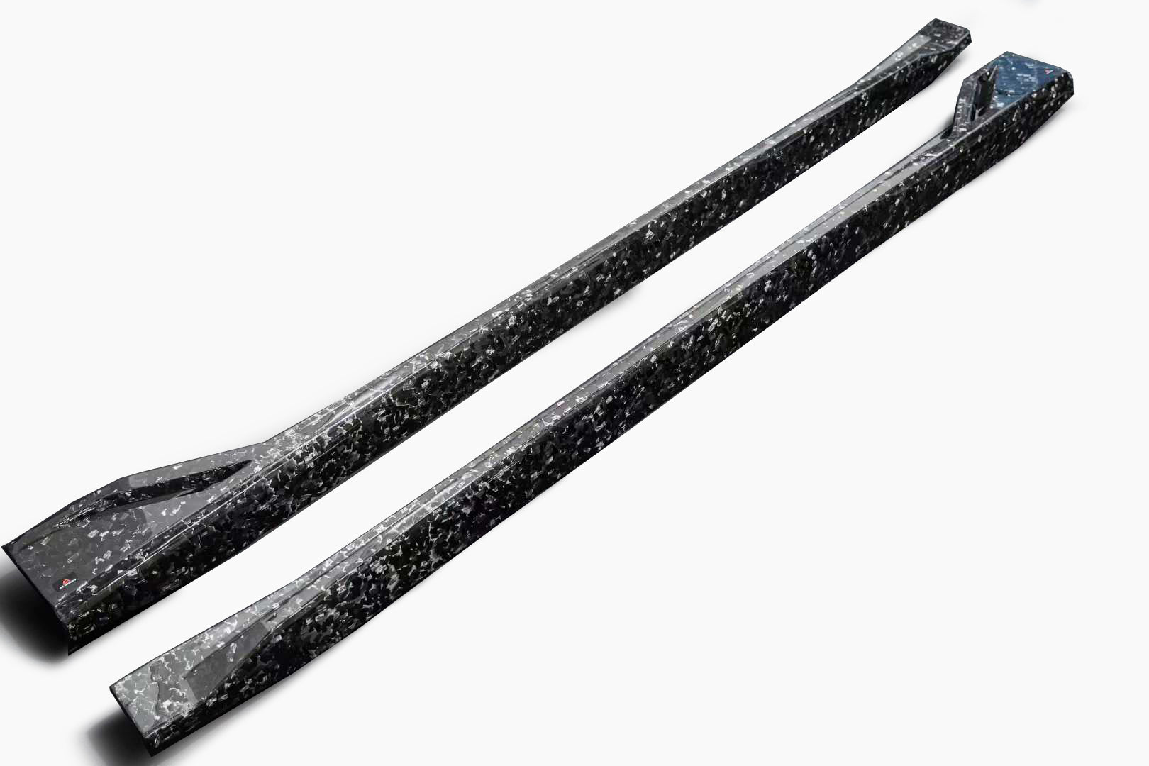 BMW M3 G80 G81 2021 2022 2023 2024 & M4 G82 G83 2021 2022 2023 2024 with Aftermarket Parts - AE Style Side Skirts Carbon Fiber from ArmorExtend