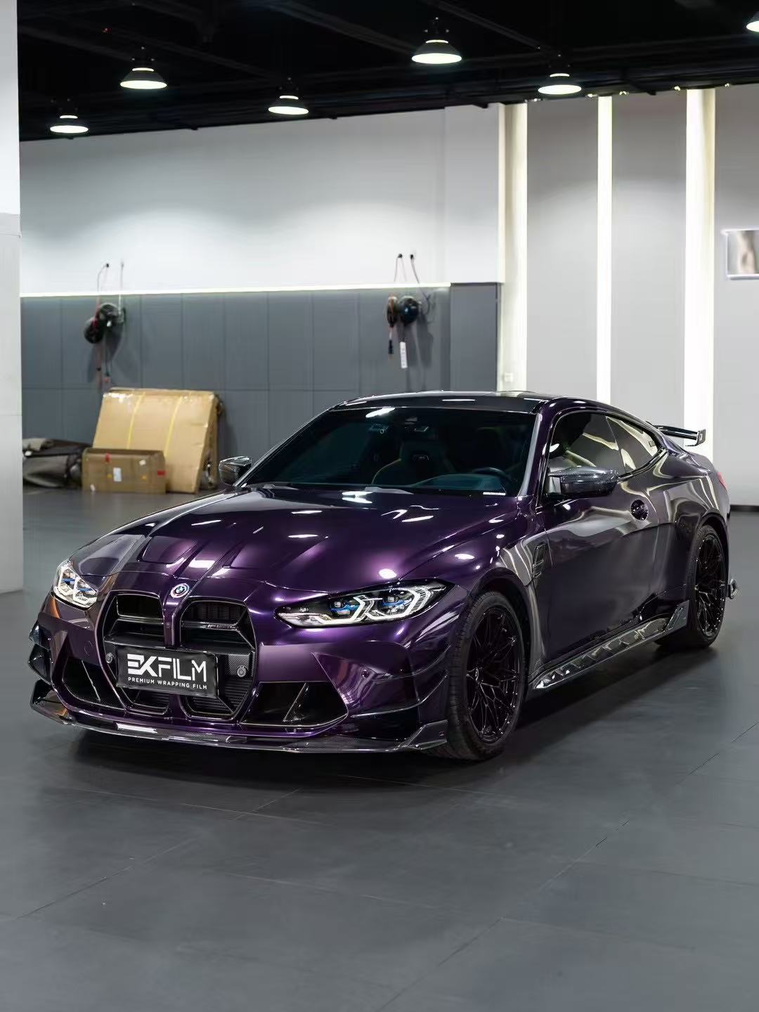 BMW M3 G80 2021-ON M4 G82 G83 2021-ON with Aftermarket Parts - ART Style Carbon Fiber Front Lip from  ArmorExtend