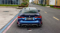 BMW M3 G80 G81 2021-ON  M4 G82 G83 2021-ON with Aftermarket Parts - Venom Sport Series Style Rear Diffuser & Canards Dry Pre-preg Carbon Fiber from ArmorExtend