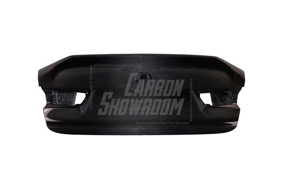 BMW M3 G80 & M4 G82 2021-ON & 3 Series 330i M340i (Fits Both Pre-LCI & LCI) 2019 2020 2021 2022 2023 2024 & 4 Series G22 430i M440i 2020 2021 2022 2023 2024 with Aftermarket Parts - ART Style Trunk Lid Carbon Fiber from ArmorExtend