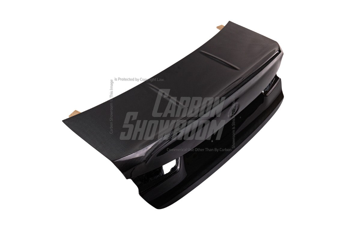 BMW M3 G80 & M4 G82 2021-ON & 3 Series 330i M340i (Fits Both Pre-LCI & LCI) 2019 2020 2021 2022 2023 2024 & 4 Series G22 430i M440i 2020 2021 2022 2023 2024 with Aftermarket Parts - ART Style Trunk Lid Carbon Fiber from ArmorExtend