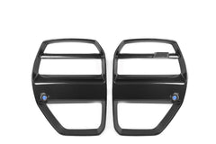 BMW M3 M3C M3CS G80 G81 2021-ON & M4 M4C M4CS G82 G83 2021-ON with Aftermarket Parts - V Style Front Kidney Grill Pre-preg Carbon Fiber from ArmorExtend