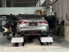 BMW M4 G82 2021-ON &?4 Series G22 430i M440i 2020-ON with Aftermarket Parts - Rear Wing Pre-preg Carbon Fiber?from ArmorExtend