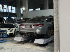 BMW M4 G82 2021-ON & 4 Series G22 430i M440i 2020-ON with Aftermarket Parts - Rear Wing Pre-preg Carbon Fiber from ArmorExtend