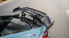 BMW M4 G82 2021-ON & 4 Series G22 430i M440i 2020-ON with Aftermarket Parts - GT Rear Wing Dry Pre-preg Carbon Fiber from ArmorExtend