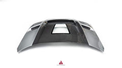 BMW M3CS M3C M3 G80 G81 2021-ON & M4CSL M4CS M4C M4 G82 G83 2021-ON with Aftermarket Parts - ART Vented Transparent Glass V2 Style Hood Bonnet Dry Pre-preg Carbon Fiber from ArmorExtend