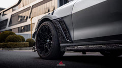 BMW M4 / M4C / M4CS G82 G83 2021-ON with Aftermarket Parts - ART Widebody Front Fenders Dry Pre-preg Carbon Fiber from ArmorExtend