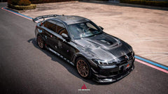 BMW M3 G80 G81 2021 2022 2023 2024 & M4 G82 G83 2021 2022 2023 2024 with Aftermarket Parts - AE Style Side Skirts Carbon Fiber from ArmorExtend