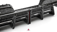 BMW M5C M5 G90 2024-ON with Aftermarket Parts - Rear Diffuser & Canards Pre-preg Carbon Fiber from ArmorExtend