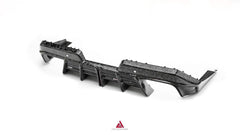 BMW M5C M5 G90 2024-ON with Aftermarket Parts - Rear Diffuser & Canards Pre-preg Carbon Fiber from ArmorExtend