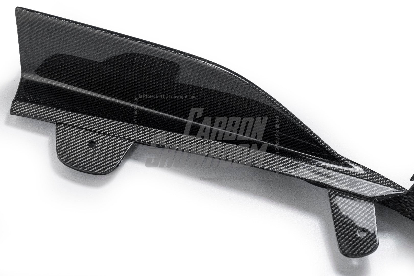 BMW M5/M5C F90 (Fits Both Pre-LCI & LCI) 2018 2019 2020 2021 2022 2023 2024 & 5 Series G30 540i (With M-Package Bumper) M550i (Fits Both Pre-LCI & LCI) 2017 2018 2019 2020 2021 2022 2023 2024 with Aftermarket Parts - AE Rear Diffuser Carbon Fiber from ArmorExtend