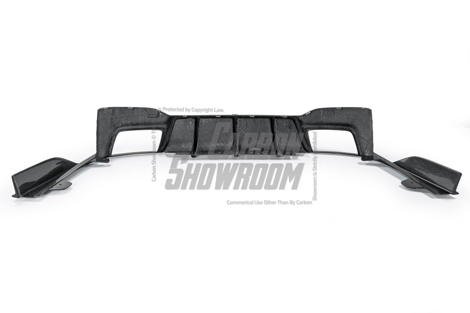 BMW M5/M5C F90 (Fits Both Pre-LCI & LCI) 2018 2019 2020 2021 2022 2023 2024 & 5 Series G30 540i (With M-Package Bumper) M550i (Fits Both Pre-LCI & LCI) 2017 2018 2019 2020 2021 2022 2023 2024 with Aftermarket Parts - AE Rear Diffuser Carbon Fiber from ArmorExtend