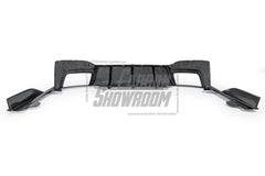 BMW M5/M5C F90 (Fits Both Pre-LCI & LCI) 2018 2019 2020 2021 2022 2023 2024 & 5 Series G30 540i (With M-Package Bumper) M550i (Fits Both Pre-LCI & LCI) 2017 2018 2019 2020 2021 2022 2023 2024 with Aftermarket Parts - AE Rear Diffuser Carbon Fiber from ArmorExtend