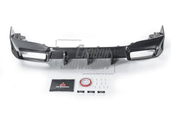 BMW M5/M5C F90 (Fits Both Pre-LCI & LCI) 2018 2019 2020 2021 2022 2023 2024 & 5 Series G30 540i (With M-Package Bumper) M550i (Fits Both Pre-LCI & LCI) 2017 2018 2019 2020 2021 2022 2023 2024 with Aftermarket Parts - AE Rear Diffuser Carbon Fiber from ArmorExtend