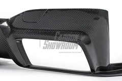 BMW M5/M5C F90 (Fits Both Pre-LCI & LCI) 2018 2019 2020 2021 2022 2023 2024 & 5 Series G30 540i (With M-Package Bumper) M550i (Fits Both Pre-LCI & LCI) 2017 2018 2019 2020 2021 2022 2023 2024 with Aftermarket Parts - AE Rear Diffuser Carbon Fiber from ArmorExtend