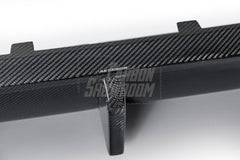BMW M5/M5C F90 (Fits Both Pre-LCI & LCI) 2018 2019 2020 2021 2022 2023 2024 & 5 Series G30 540i (With M-Package Bumper) M550i (Fits Both Pre-LCI & LCI) 2017 2018 2019 2020 2021 2022 2023 2024 with Aftermarket Parts - AE Rear Diffuser Carbon Fiber from ArmorExtend