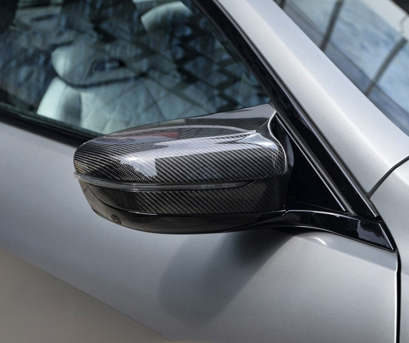 BMW M5/M5C F90 (Fits Both Pre-LCI & LCI) LHD & RHD (Left & Right Hand Drive) with Aftermarket Parts - Mirror Caps Pre-preg Carbon Fiber?from ArmorExtend