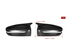 BMW M5/M5C F90 (Fits Both Pre-LCI & LCI) LHD & RHD (Left & Right Hand Drive) with Aftermarket Parts - Mirror Caps Pre-preg Carbon Fiber?from ArmorExtend