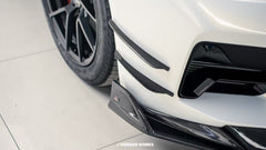 BMW M5/M5C F90 Pre-LCI 2018 2019 2020 & M5/M5C F90 LCI 2021 2022 2023 2024 with Aftermarket Parts - AE?Front Canards?Carbon Fiber?from ArmorExtend