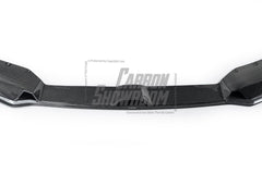 BMW M5 / M5C F90 Pre-LCI 2018 2019 2020 & M5 / M5C F90 LCI 2021 2022 2023 2024 With Aftermarket Parts - AE Lower Lip & Middle Lip Carbon Fiber from ArmorExtend